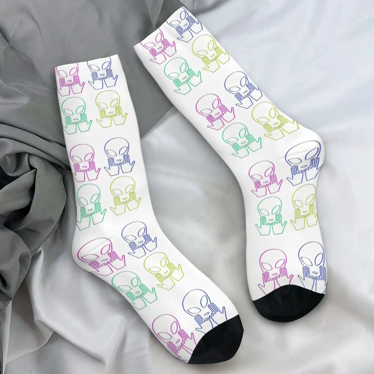 Jul France Rapper Socks Winter Stockings Fashion Unisex Men High Quality Socks Design Skateboard Non Slip Socks