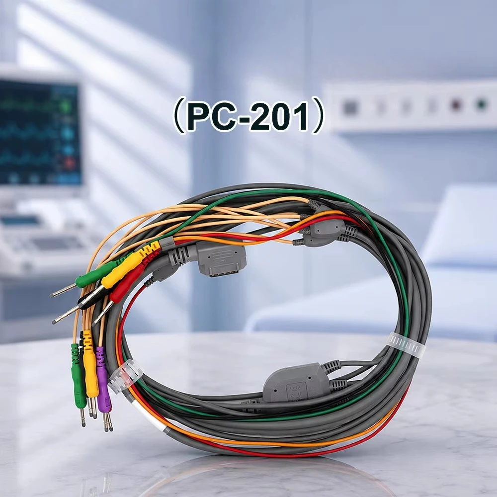 Reusable Disinfection 10 Lead Patient Cable and Lead Wire
