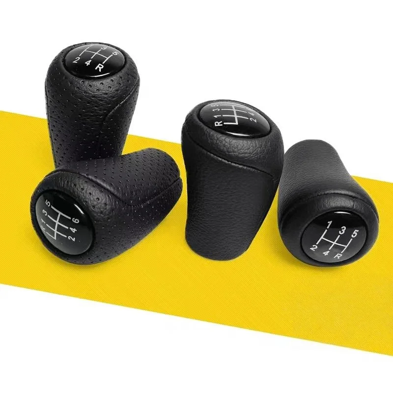 عالية الجودة 5 6 سرعة سيارة الجلود والعتاد التحول المقبض لمازدا 3 BK BL 5 CR CW 6 II GH CX-7 ER MX-5 NC III 23 MT #1