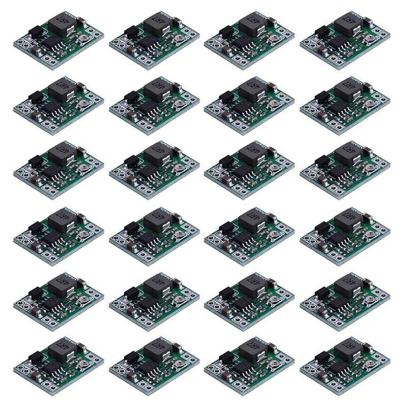 

ABFT-24PCS MP1584 DC-DC понижающий модуль питания 3A Регулируемый понижающий преобразователь для Arduino Замена LM2596 24 В 12 В 5 В 3 В