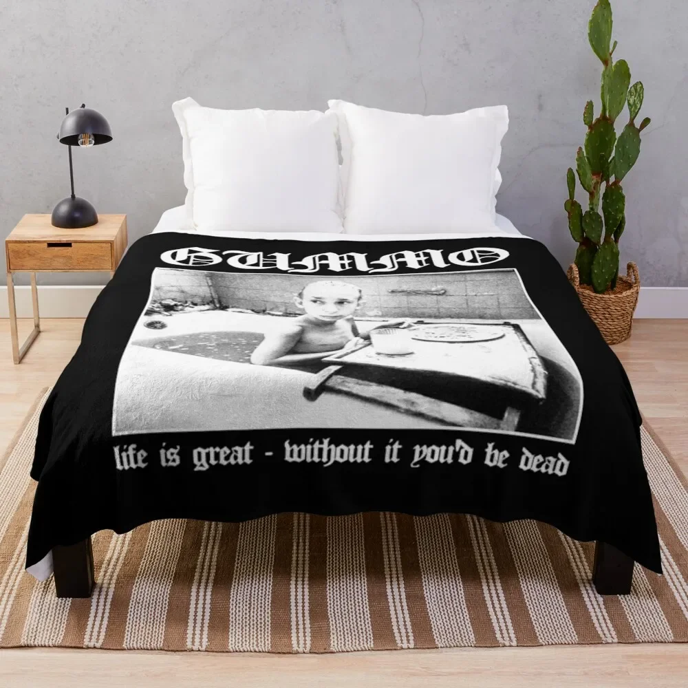 Gummo: Life is Great, Without It You'd Be Dead T-Shirt Throw Blanket Sofa Quilt Bed Blankets