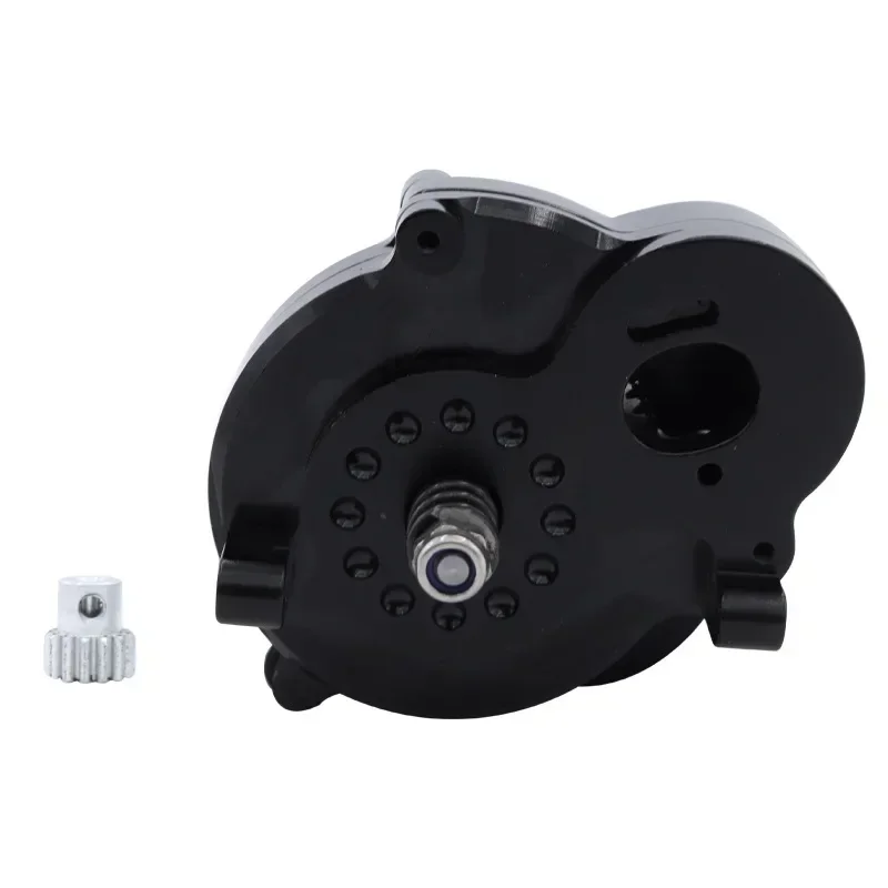 

MN86 CNC Transmission Gearbox with Motor Gear for 1/12 MN128 MN86 MN86K MN86KS G500 RC Rock Crawler Truck Upgrade