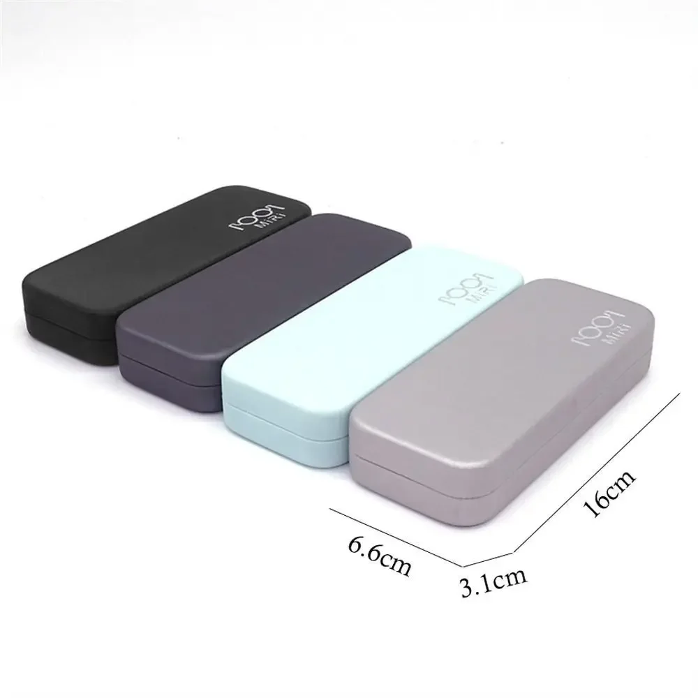 صندوق نظارات محمول مقاوم للضغط، حافظات نظارات معدنية قابلة للطي، غطاء حماية للرجال والنساء