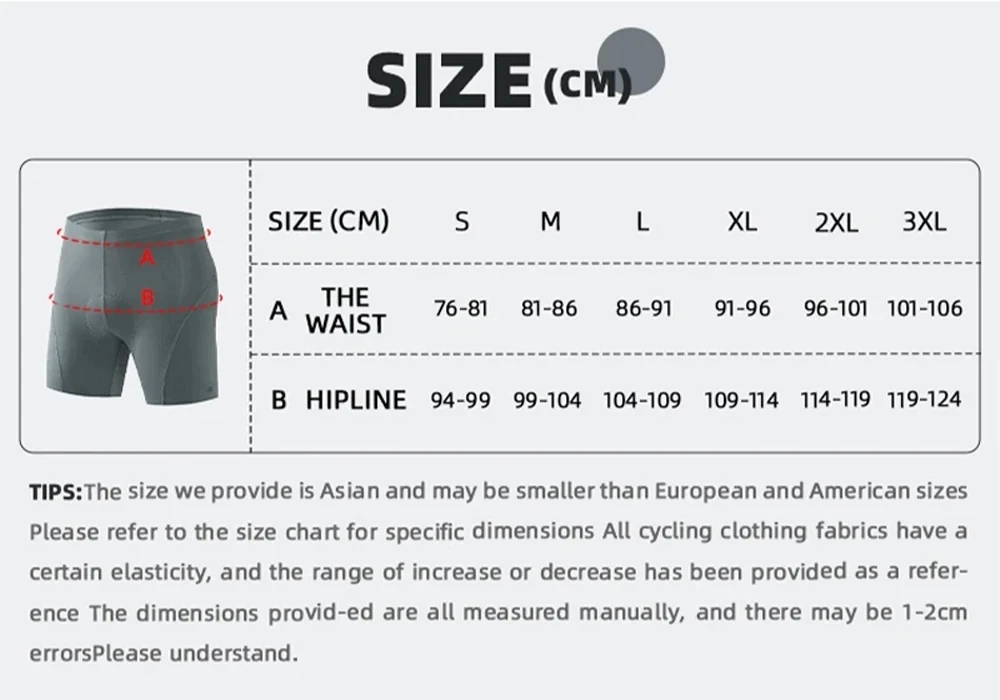 YKYWBIKE 2er-Pack Herren-Radunterwäsche, belgische gepolsterte Fahrradshorts, Rennrad- und MTB-Shorts, Fahrrad-Liner-Shorts – Detail 1