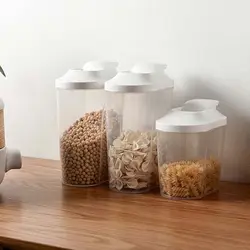 Case Tank Household Dry Food Container Organizer Kitchen Supplies Flour Saving Bucket Sealed Can Grain Storage Box