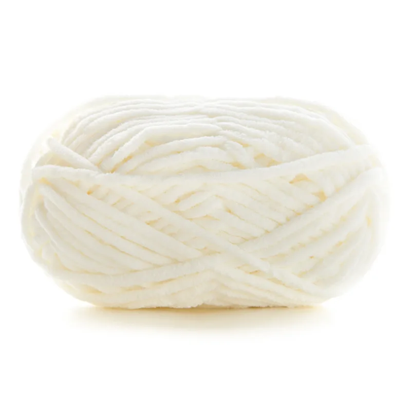 50g Dik Fluwelen Garen Handgemaakte DIY Breigaren Wol Lijn Baby Sjaal Hoed Zacht Chenille Garen Gebreide Wol