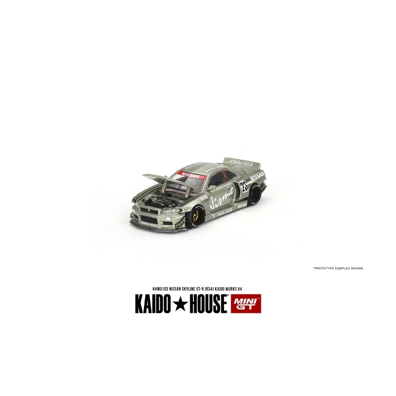 In Stock TSM MINI GT KAIDO HOUSE Tent 1:64  FairladyZ Datsun 510