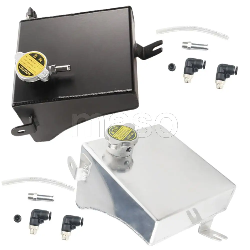 

1.5 L Radiator Coolant Recovery Tank With Cover For Nissan 240SX S13 S14 S10 240SX 180SX 1989 1990 1991 1992 1993 1994