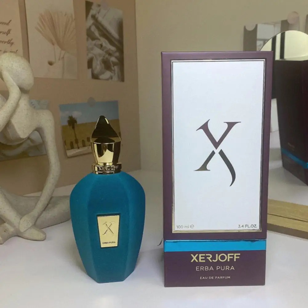 100ml Perfume Designer Glass Bottle ALEXANDRIA Erba Pura Soprano Women Men Spray Edp 100Ml Body Mist Long Lasting Charming Gift