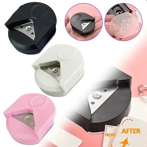 4mm 반경 코너 라운더 펀치 종이 코너 라운더 종이 구멍 커터 인화지, 검정색