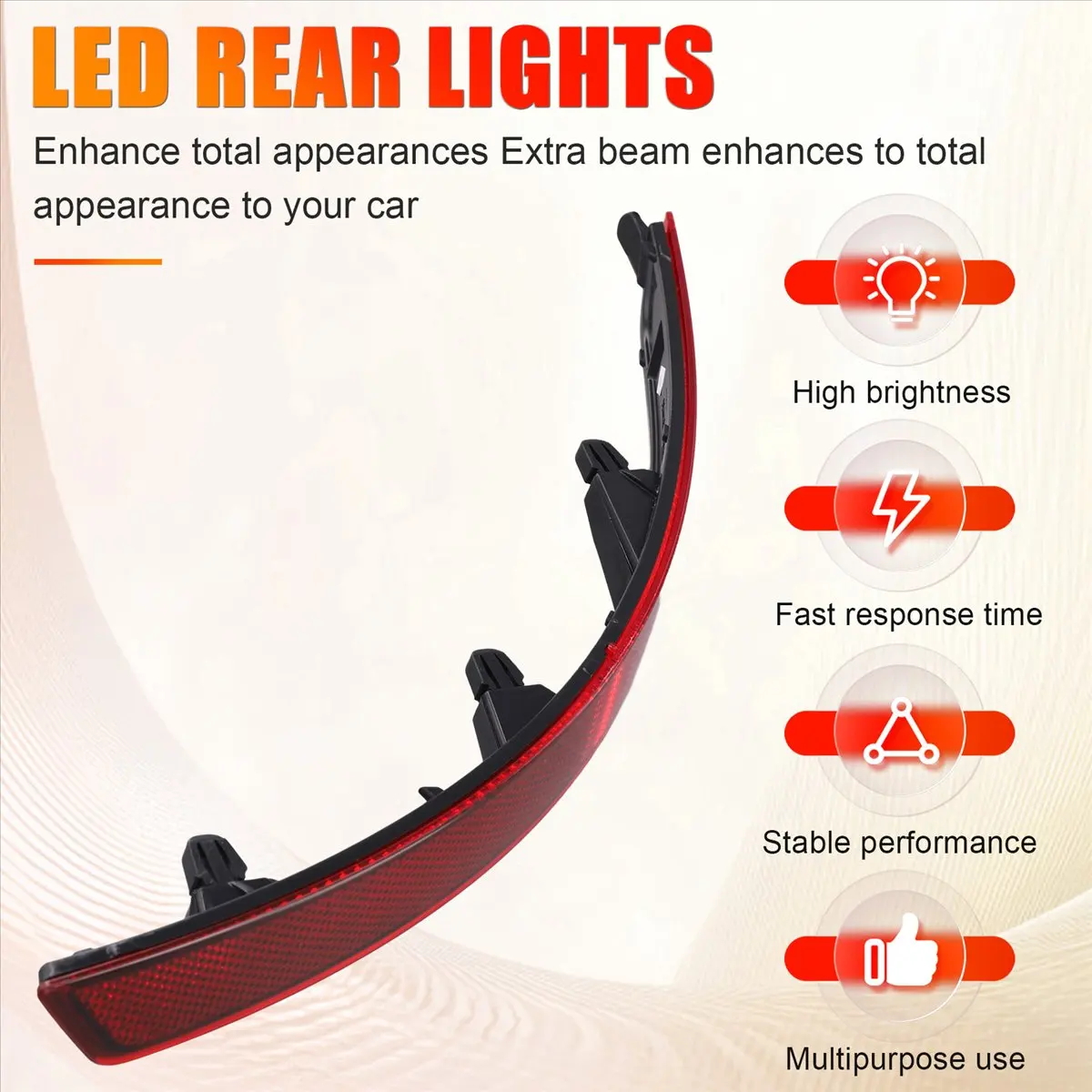 compatible-car-rear-bumper-reflector-cover-right-3v5945106-for-superb-iii-2015-2020-3vd945106-auto-accessories