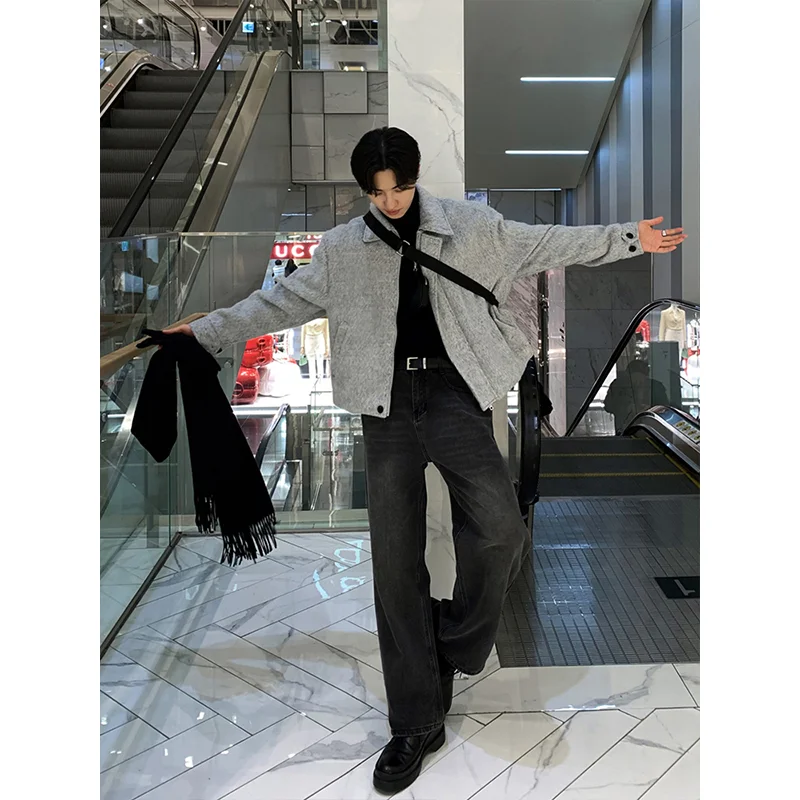 

Wool Blend Jacket Man Plus Size Mens Education Learning Knowledge Teaching Study School College University Institution Academic