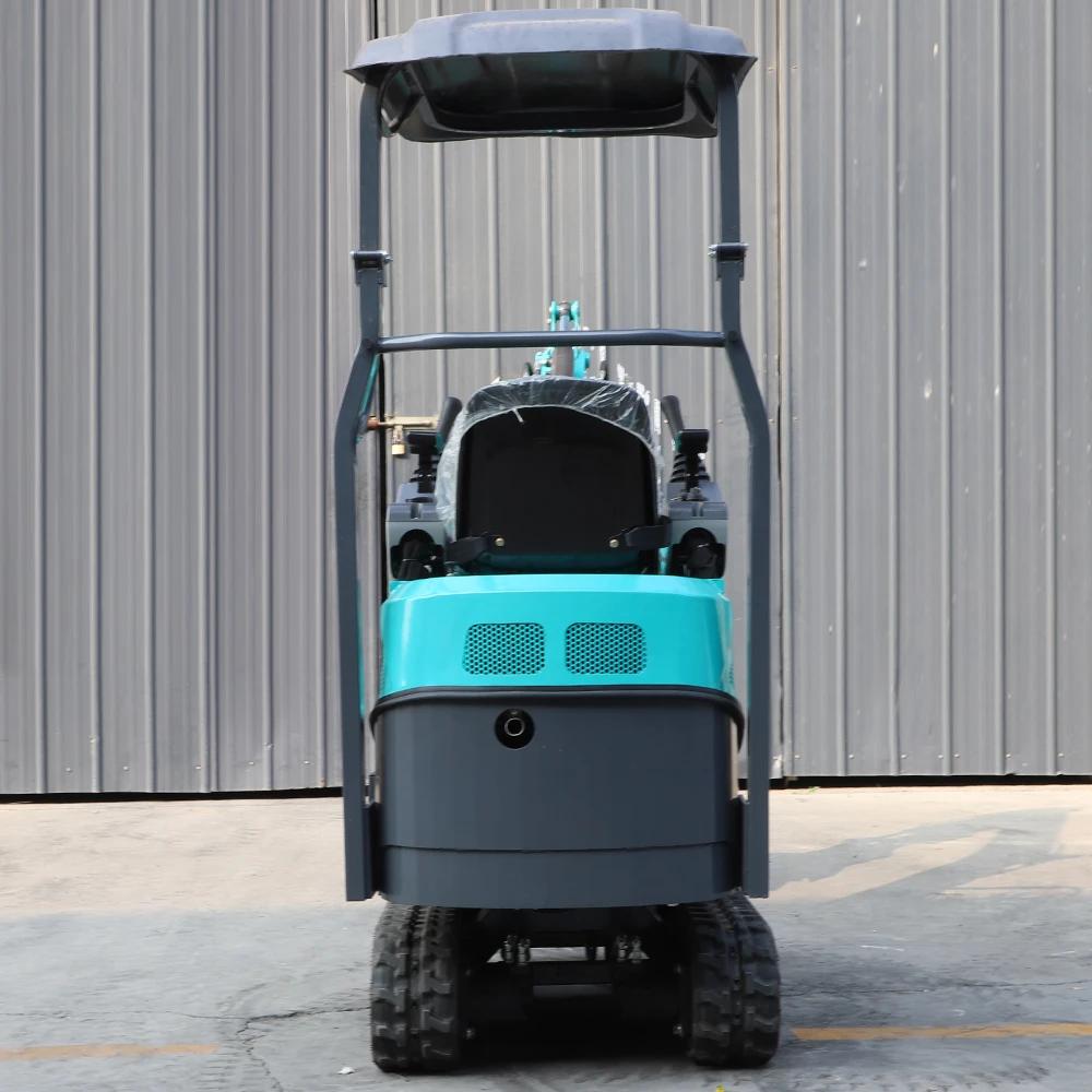 Escavadeira pequena, adequada para pomares e fazendas, miniescavadeira acessível, escavadeira Kubota personalizável com motor EPA Euro 5