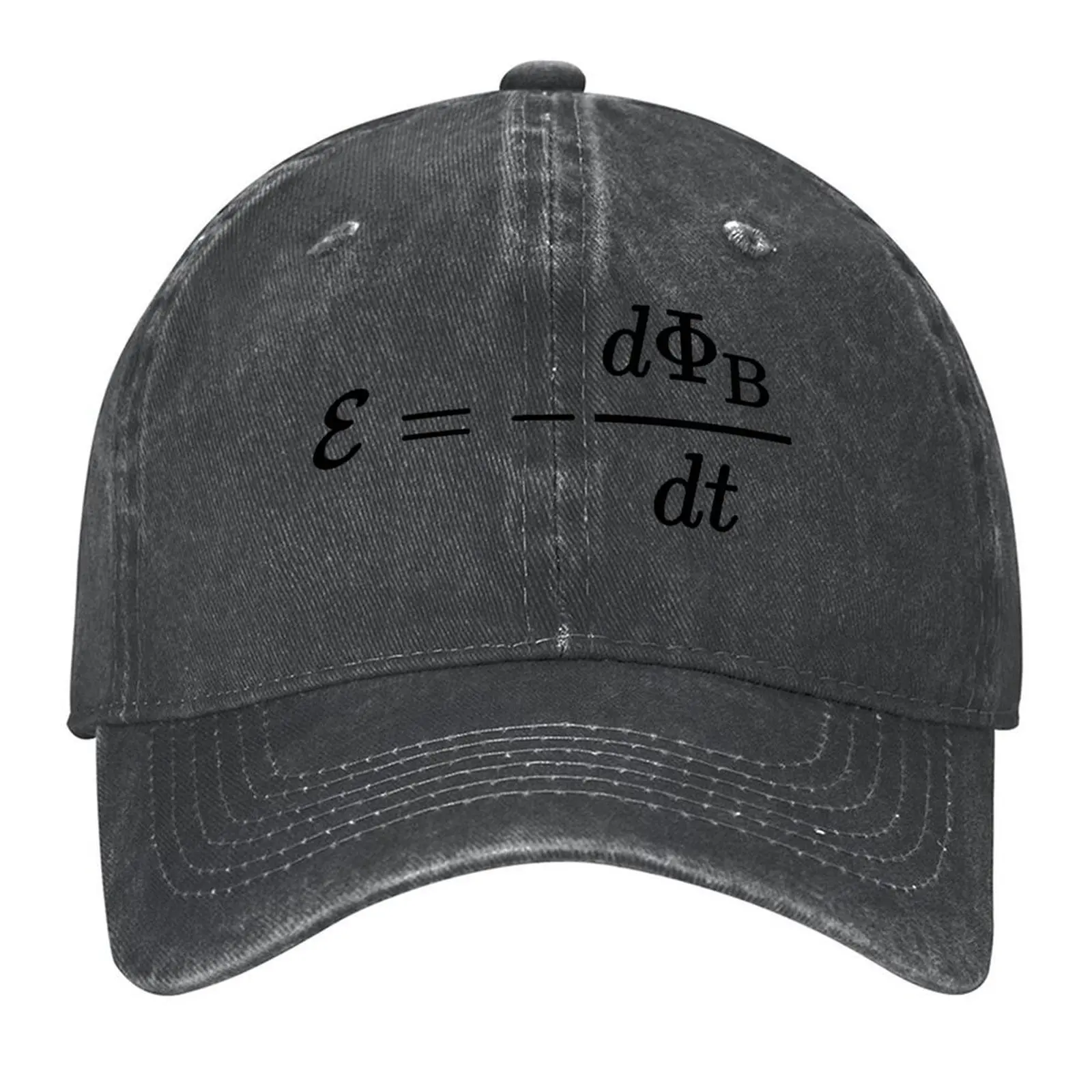 

Faraday Law of electromagnetic induction, physics and engineering Baseball Cap Hat men tea Hat Sunscreen For Women Men's