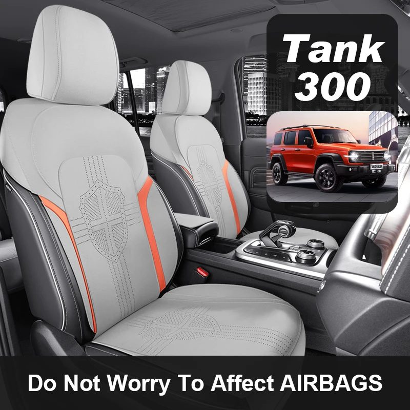 

Custom Fit Car Accessories Suede Saddle Seat Cushion Pad Half Covered For Tank 300