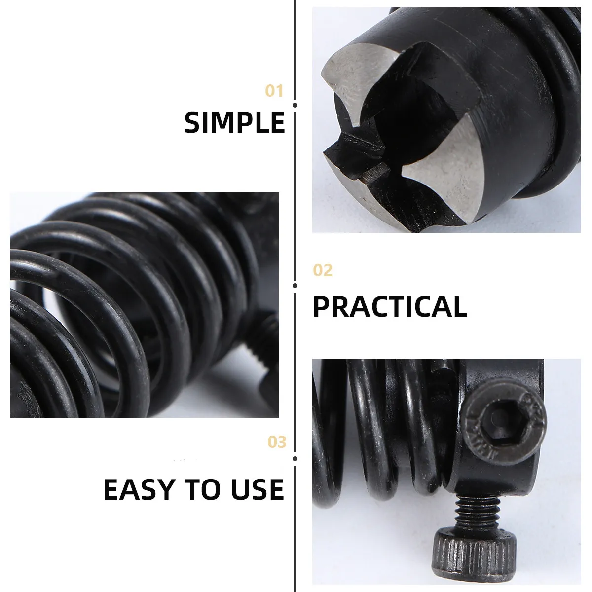 Black Machine Tap Chamfer Tool Tapping-Chamfer Integrated Device for Precision Machining
