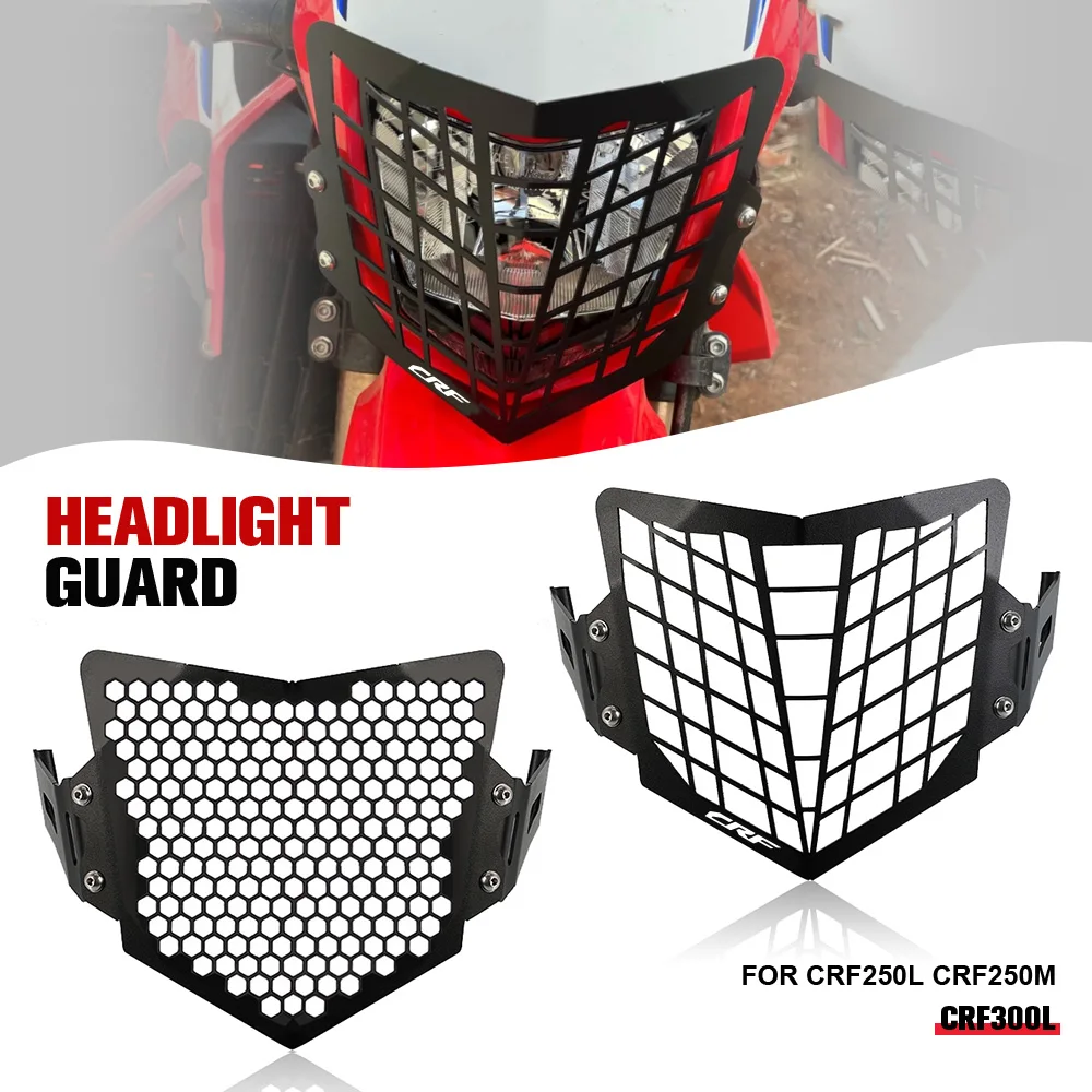 

FOR Honda CFR300L CFR250L CFR250M 2013-2023 Motorcycle Headlight Protector Light Cover Protective Guard CFR 300L/200L/250M