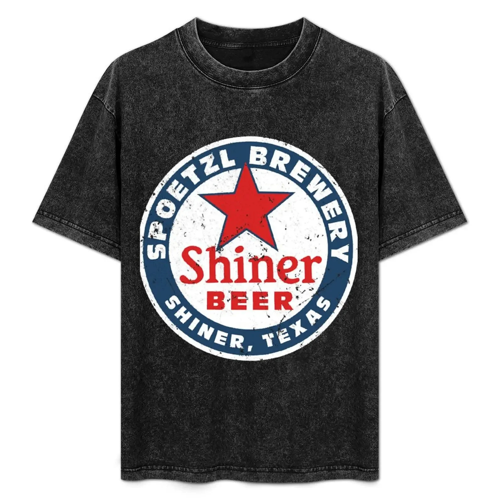 Футболка Shiner Beer, спортивная футболка с короткими рукавами, быстросохнущая, для занятий спортом