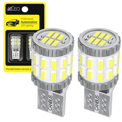 AILEO 2pcs T10 Led Lights No Hyper Flash 194 2825 168 W5W Front Rear Turn Signal Lamp Bulb Canbus Error Free 3014 Chipset 30SMD