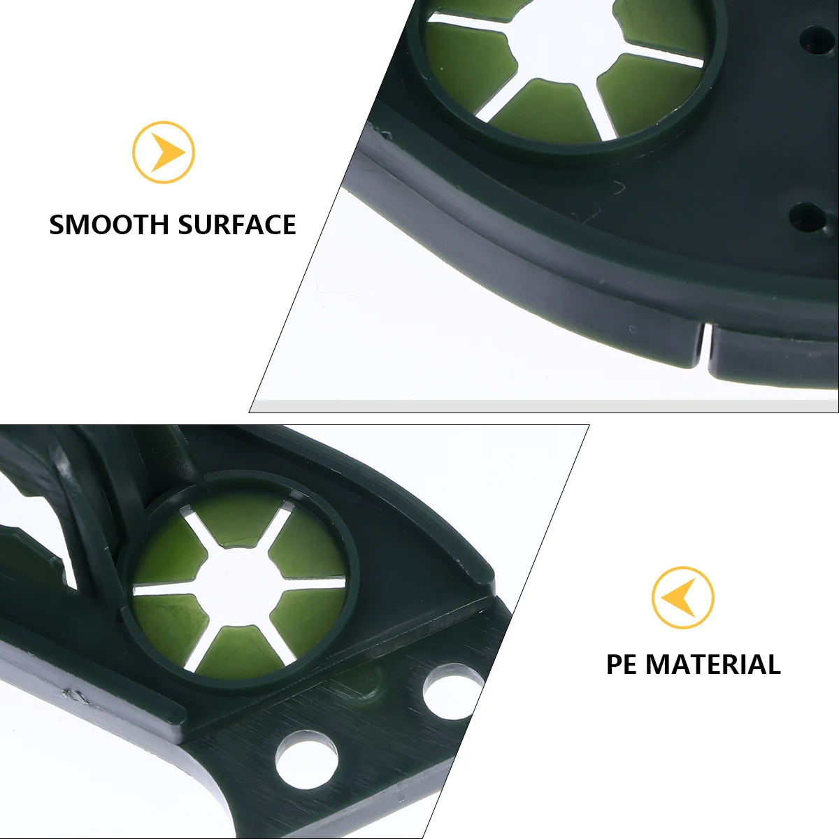 

2Pcs Plant Fixator Ring Green Climbing Support Trellis Durable Lightweight for Various Plants Easy to Use and Install