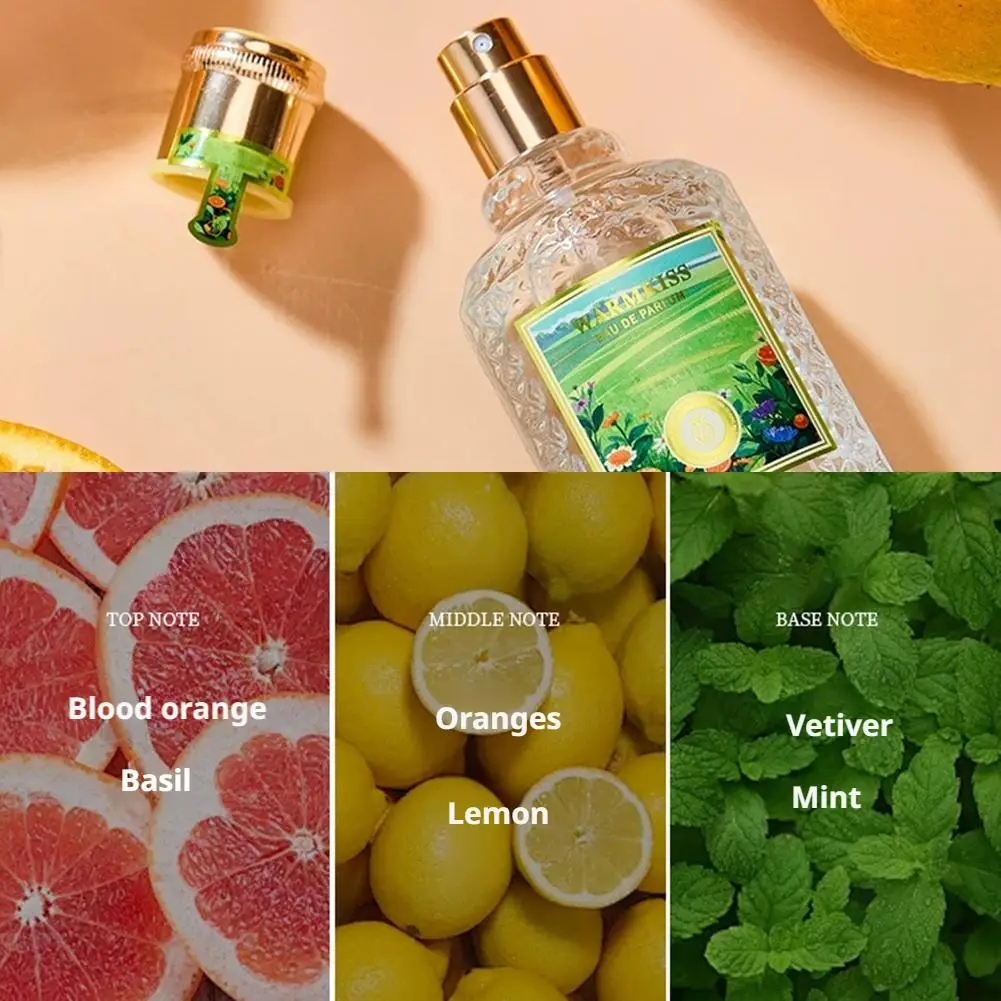 عطر WARMKISS Eau de، عطر يدوم طويلاً للنساء والرجال، رائحة يومية طازجة، عطر متخصص