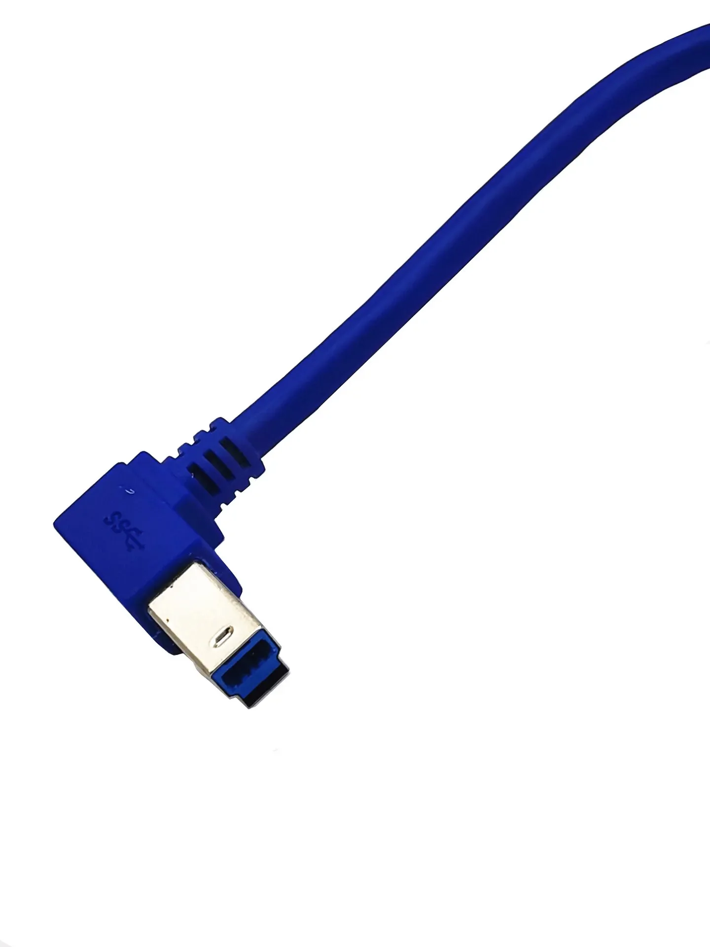 90 Degree Angled USB 3.0 A Male AM to USB 3.0 B Type Male BM USB3.0 Cable For printer scanner HDD