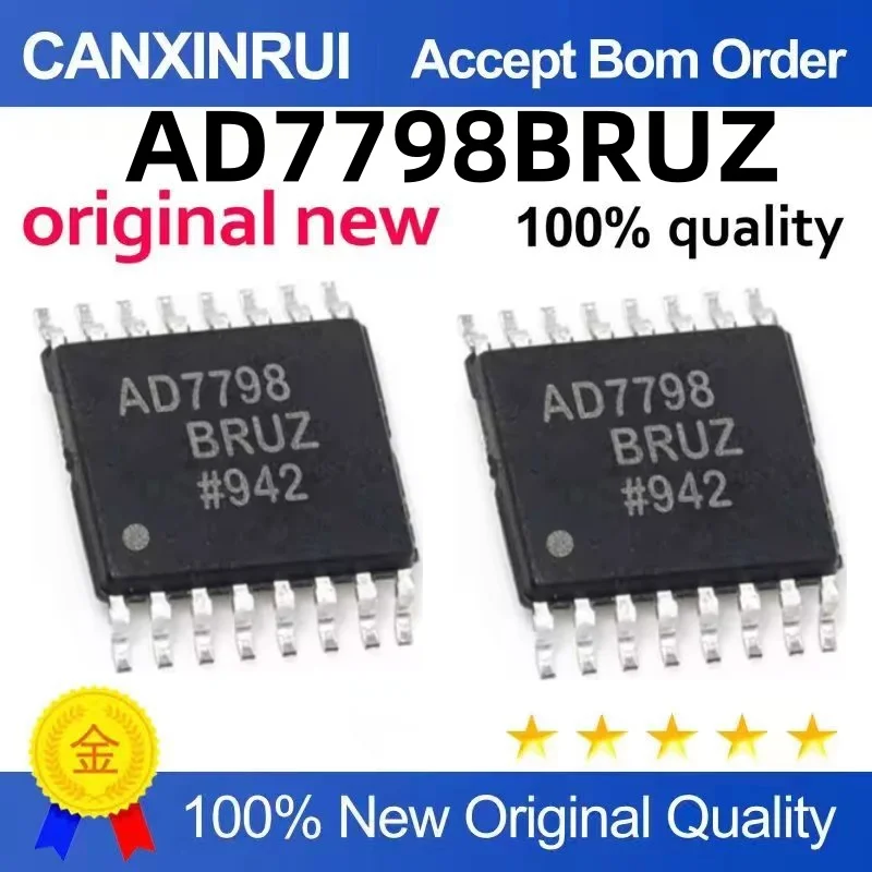 Newly imported AD7798BRU AD7798BRUZ AD7798 TSSOP-16 analog-to-digital converter chip