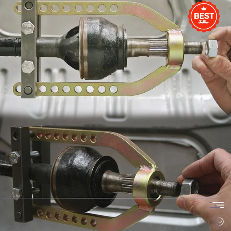 

9-Hole CV Joint Removal Tool Titanium Steel Axle Shaft Extractor for Automotive CV Joint & Axle Repair