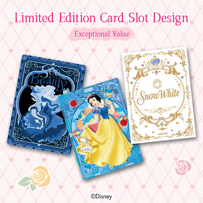 10 Packs CARDFUN Disney Princess Collectible Trading Cards Gift for Children Kids - Magic Fairy Tale