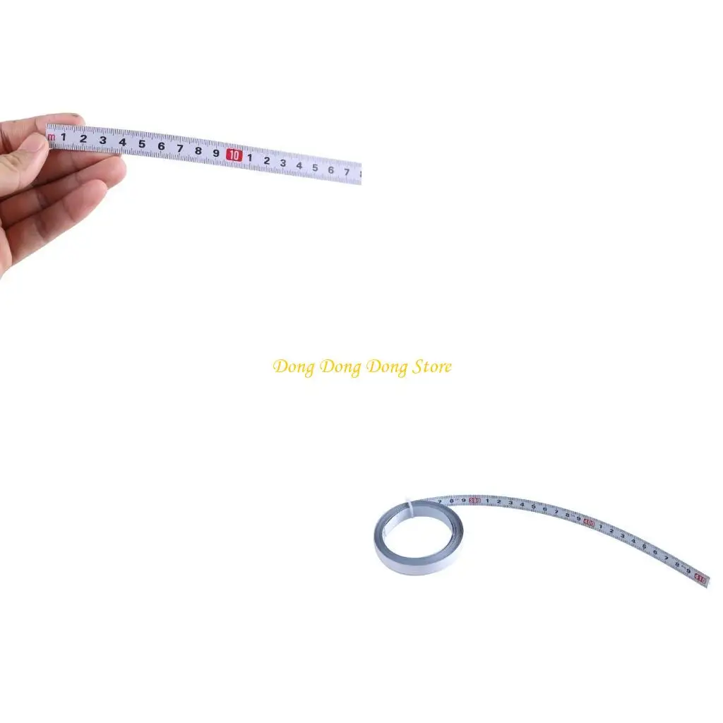 

Adhesive Measuring Tape, Removable Adhesive Measuring Tape,Steel Metric Tape Measure for Home or Office Use