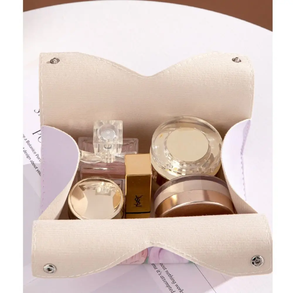 Oil Painting Tissue Case High Quality Smooth Leather Napkin Holder Large Storage with Buttons Paper Towel Box Home Table Decor