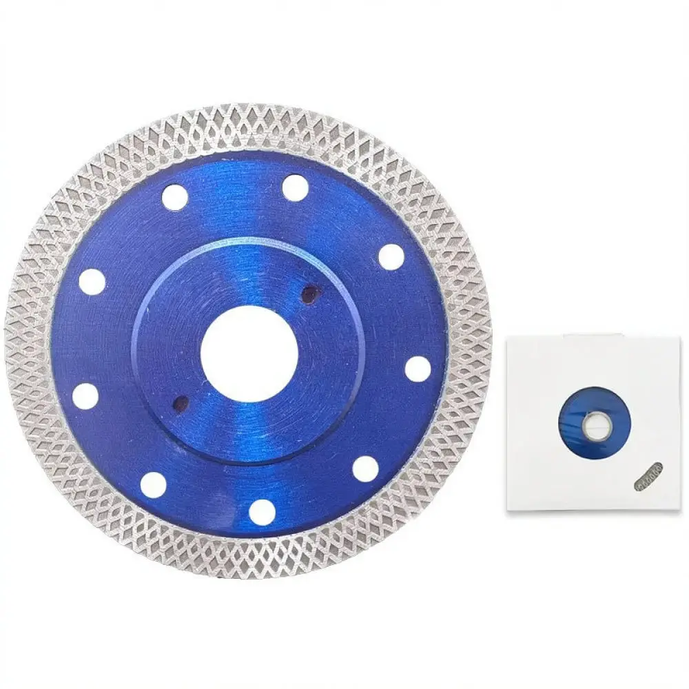 Professional Turbo Mesh Diamond Blade 115mm With Flange For Porcelain Tile Ceramic Cutting Power Tool Accessory Efficient