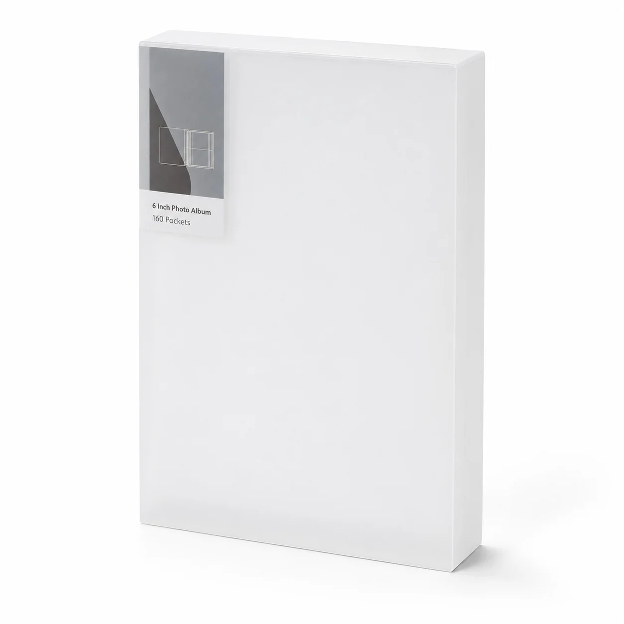 transparent-white-6-inch-photo-album-160-pockets-plastic-picture-storage-book-with-label-pocket-for-graduation-family-travel