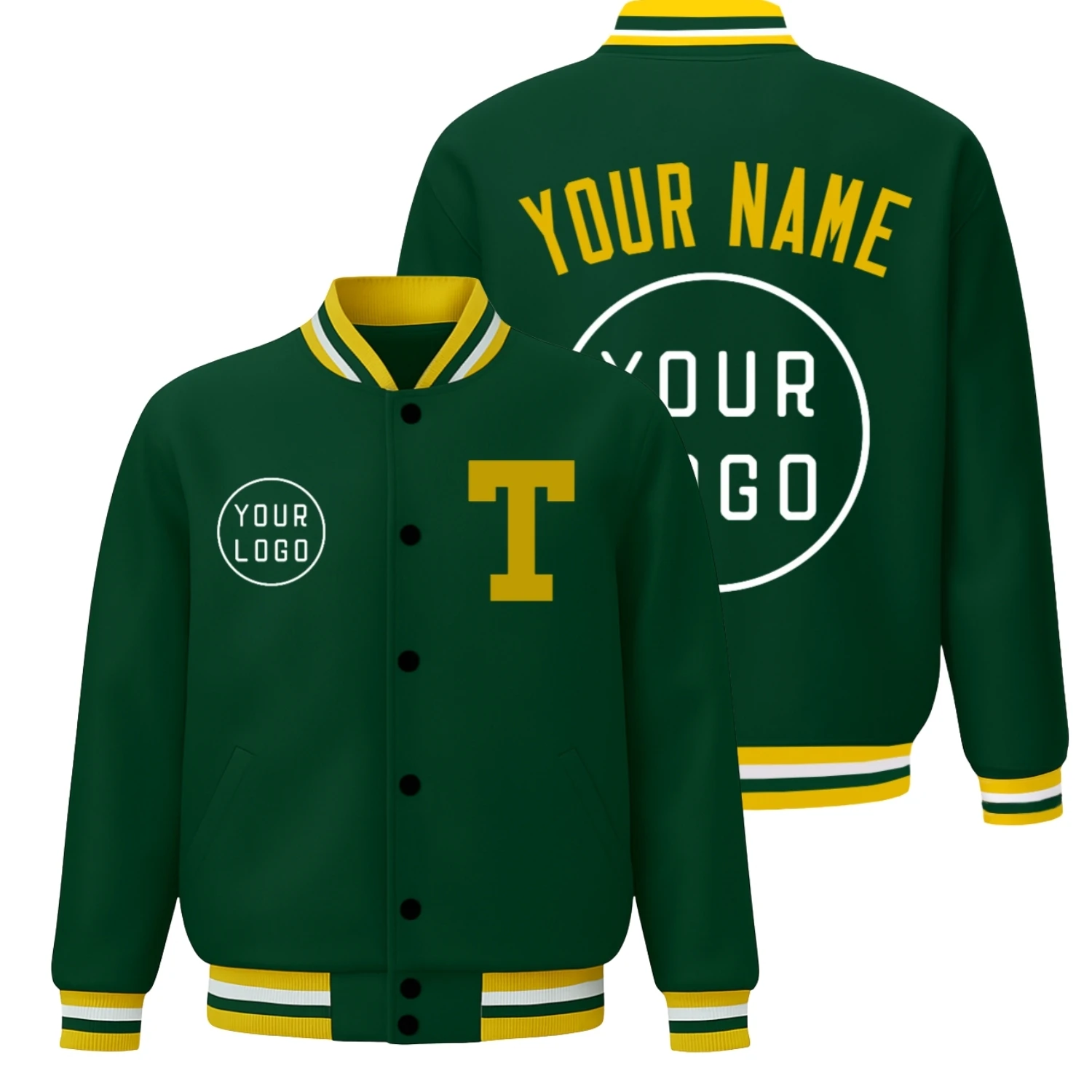 

Модная повседневная бейсбольная куртка с принтом на заказ, зимнее теплое пальто