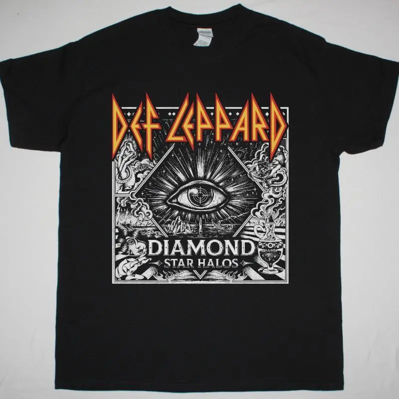 Camiseta Unisex con Gráfico del Álbum Hysteria de Def Leppard, 100% Algodón, Nueva Camiseta de Verano 2026 para Hombre, Estilo Rock Gótico Y2K, Regalo para Fans