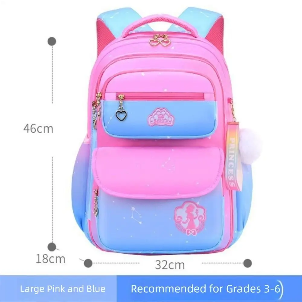 Cute Oxford Cloth School Bag Clouds Design Large Capacity Student School Backpacks Multifunction Cartoon Backpack Girls