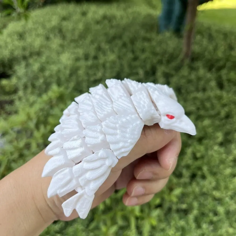 Multi-Giunto 3D Stampato Aquila Ornamento di Plastica Stampa 3D Multi Giunto Giocattoli Animali Modello di Novità Bambola Aquila Giocattolo di Simulazione