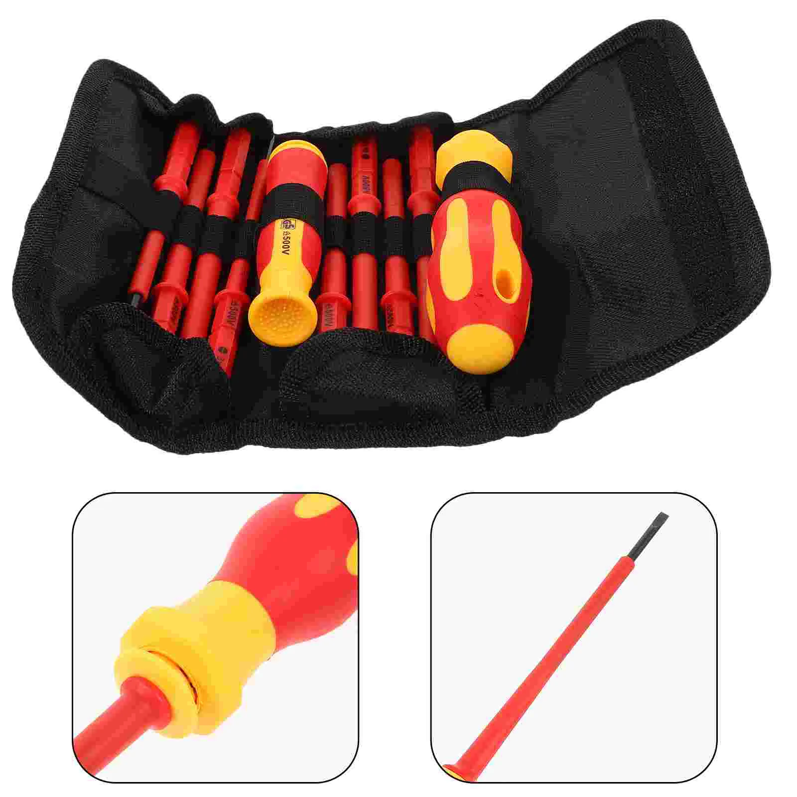 

Electric Screwdriver Electrician Tool Set Kits Holder Automatic Tools for Electrical Slotted