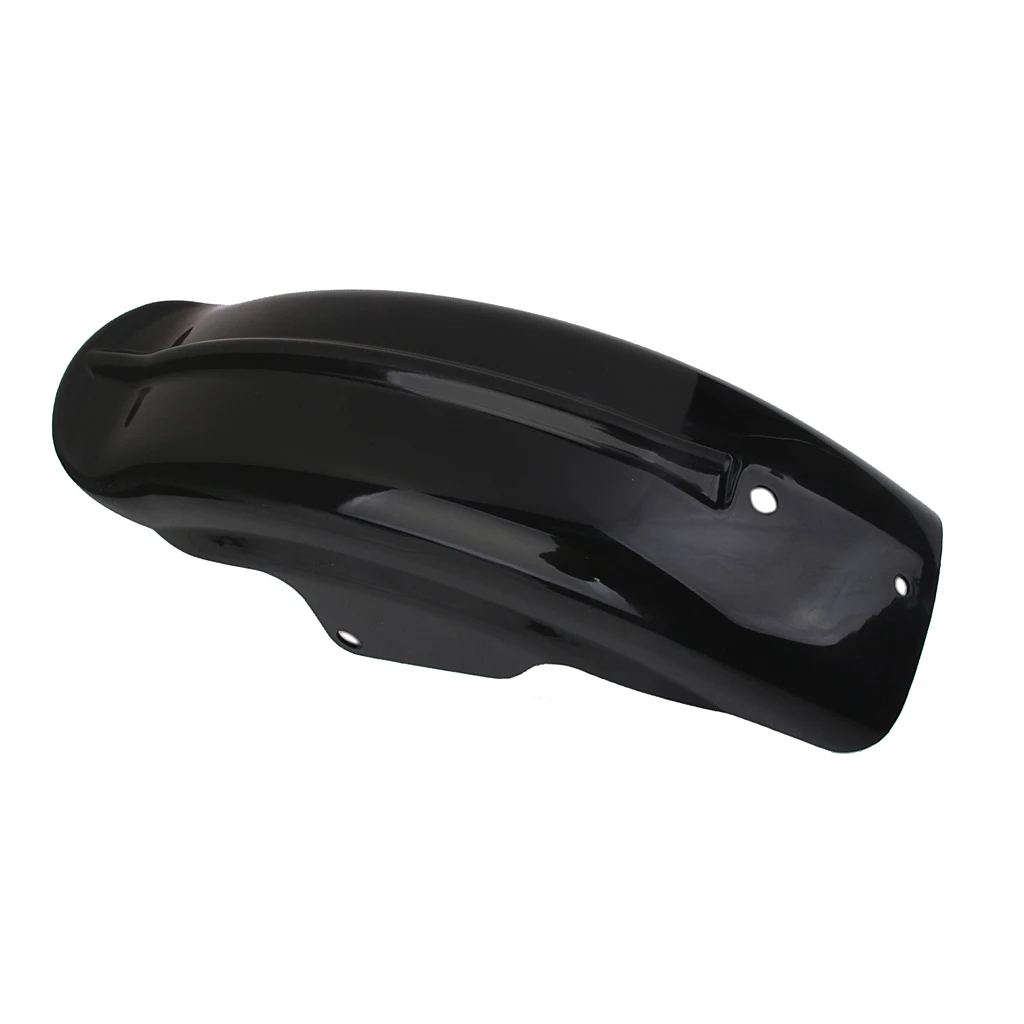 Rear Mudguard for Bobber Chopper Cafe Racer - Black