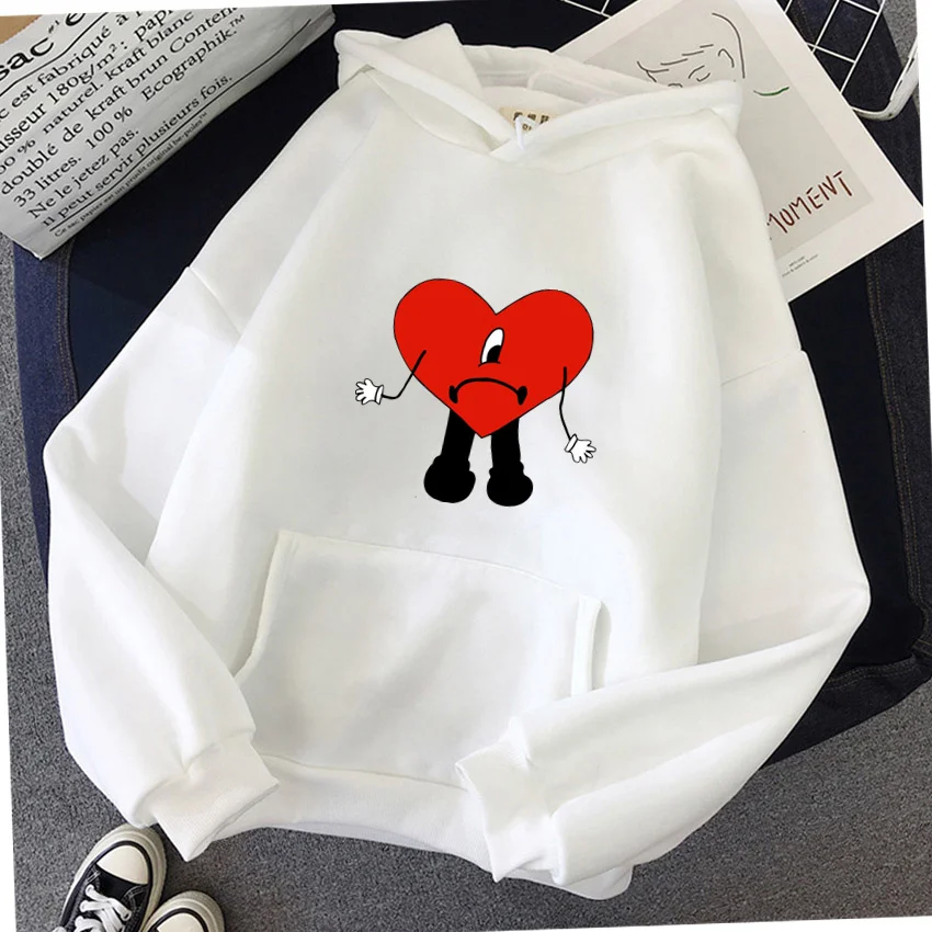 

Bad Bunny UN VERANO SIN TI Женские толстовки Модные флисовые женские толстовки в стиле хип-хоп Повседневная мужская толстовка Пуловер унисекс Y2K Одежда L-3XL