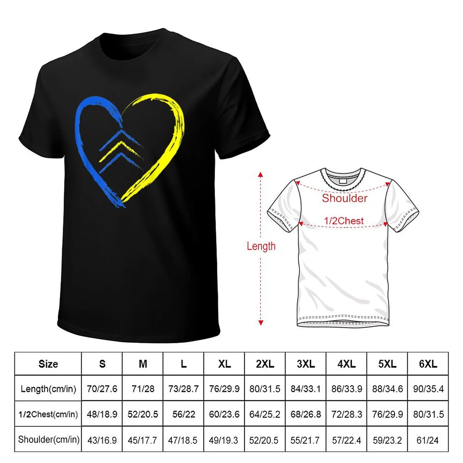 Love World Down Syndrome Awareness Day Love 3 Arrows T-Shirt Street Art Print Tee Shirt