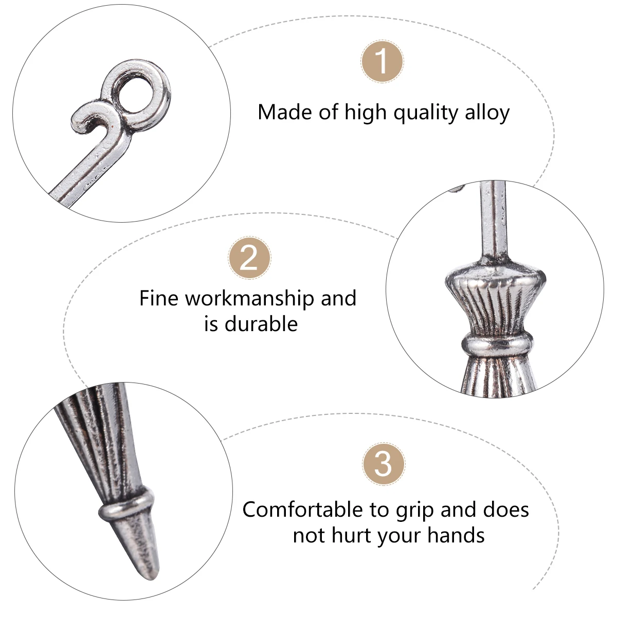 

50 Pcs Charm Pendant Umbrella Pendant Vintage Alloy Charms Silver DIY Jewelry Making Pendants Accessories