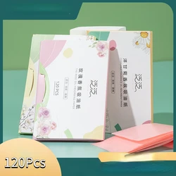 PINK Rose Facial Absorbent Paper Oil Control Wipes Sheets Oily Face Blotting Matting Tissues Make Up Face Care Tools 100-120pcs