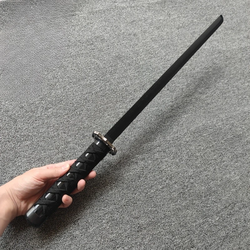 ดาบคาตานะยุคกลาง ขนาด 75 ซม./29.53 นิ้ว สำหรับคอสเพลย์ พร้อมปลอกดาบ อุปกรณ์ประกอบฉาก ของตกแต่งงานปาร์ตี้ซามูไร ของขวัญสำหรับฝึกซ้อม