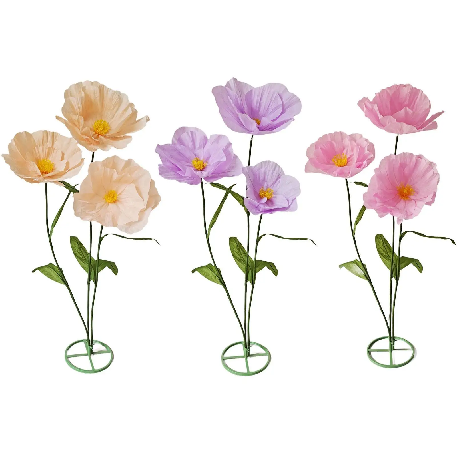 

Paper Flower Multifunctional Huge Artificial Flower for Living Room Home Shop Window Display