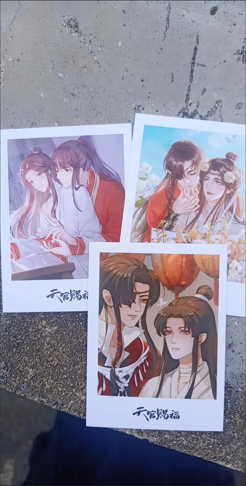 Tian Guan Ci Fu Lomo Cartões, Xie Lian Hau Cheng Impressão Cartões, Cartão Postal de Mensagem, Coleção Anime Cartões, Hobby Collectibles Toy