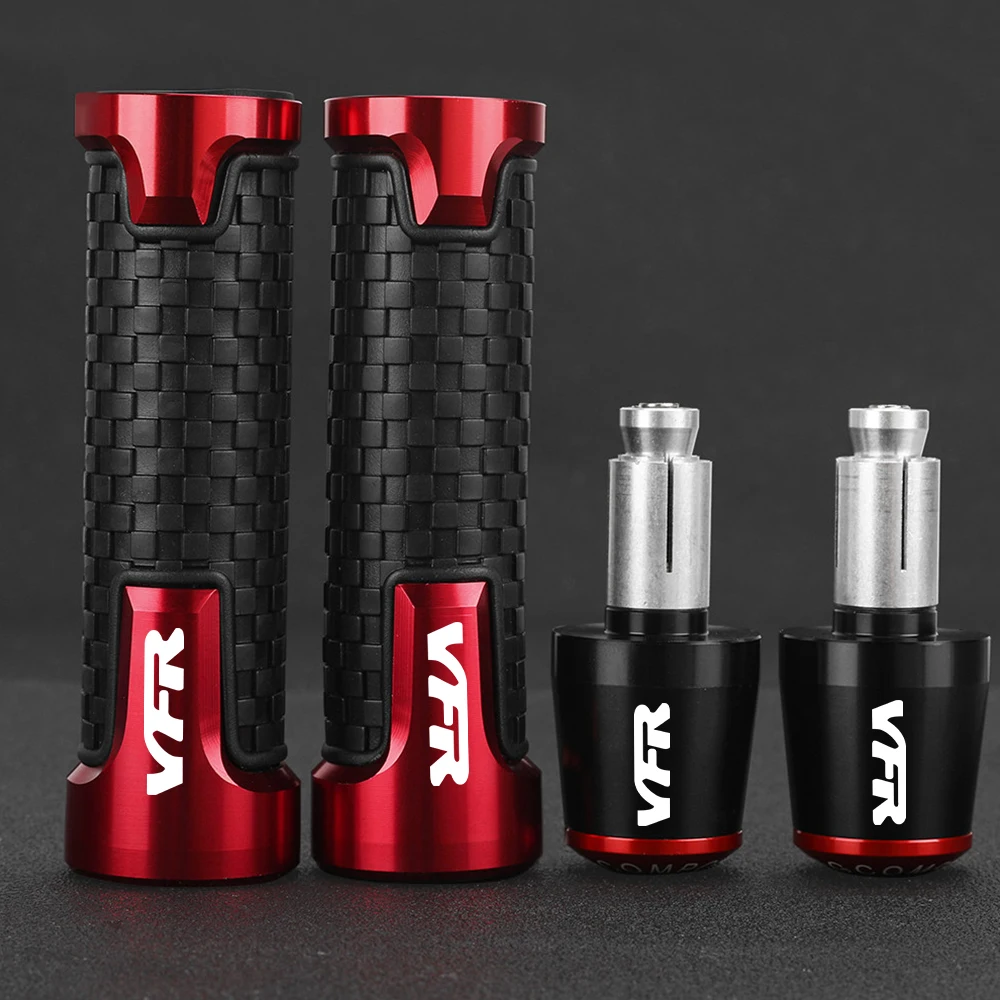 Motorcycle CNC Handle Hand Bar Ends Handlebar Grips End For HONDA VFR 400 750 800 800F Fi/W1 VTEC 1200F 1200X Crosstourer 1200