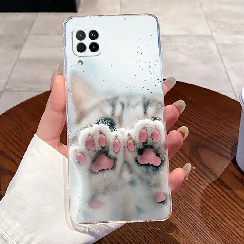 For Huawei P40 Lite 4G Phone Case Cute Cool Boys Girls Soft TPU Silicone Back Cover For Huawei nova 7i nova7i Nova 6 se 6se case view 6