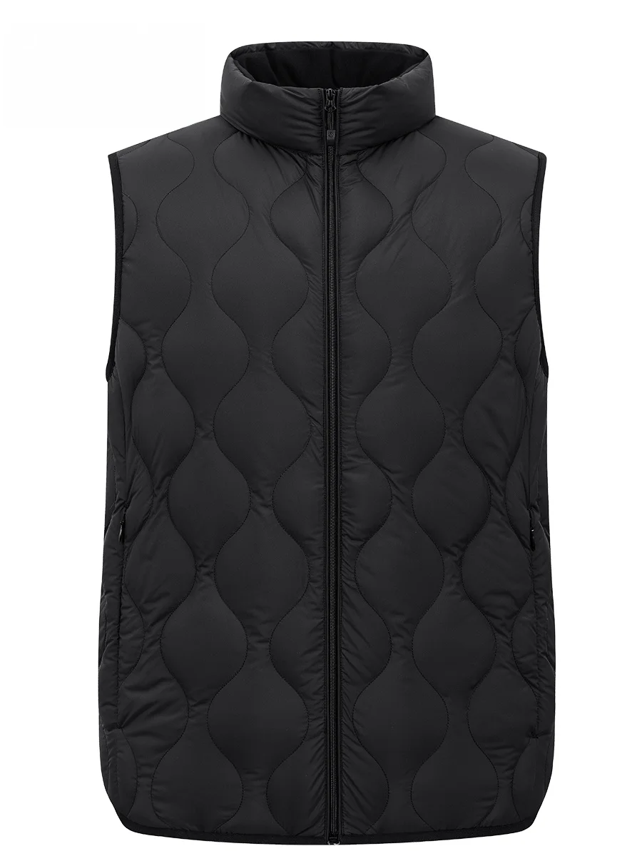 

Bosideng мужской пуховый жилет легкий воротник-стойка Jaet молодежный зимний теплый хлопковый пуховик уличный Faion Ci Sle