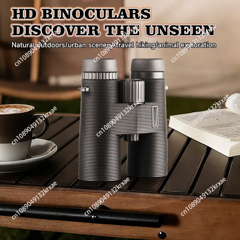 New 10x magnification high definition binoculars outdoor portable non-slip birdwatching telescope